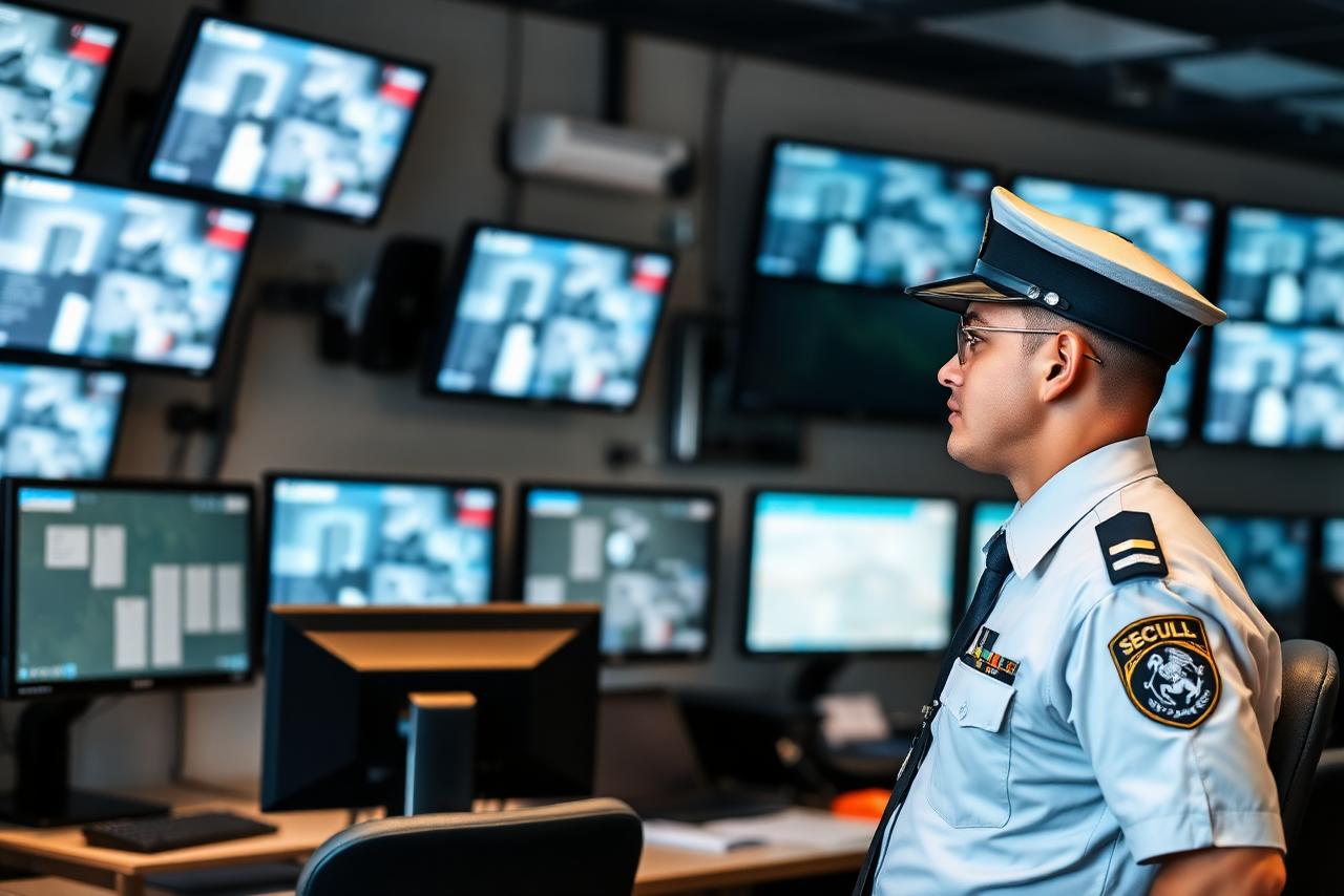 SARASPRO supervisors monitoring site operations from the control room