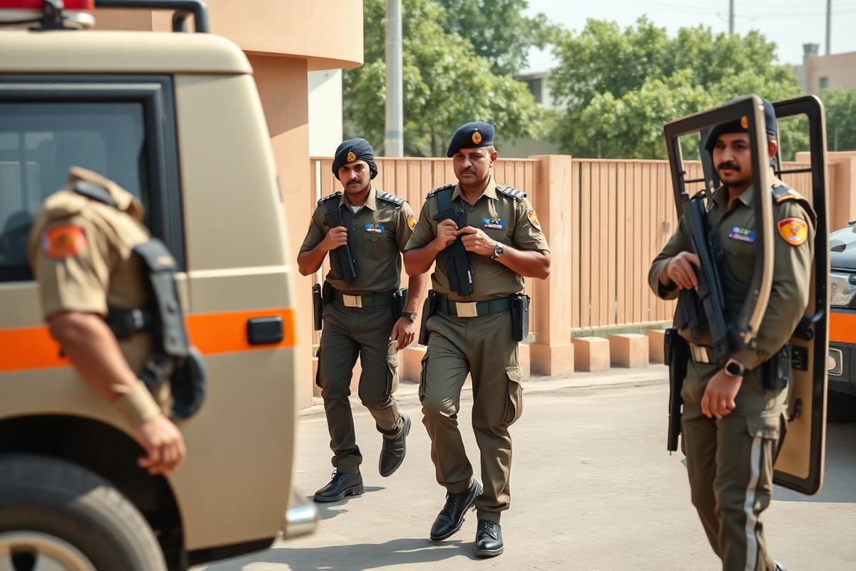 Quick Response Team — SARASPRO trained personnel on duty in Pune, Maharashtra